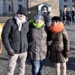 Con Miguel y Myriam en el Castillo de Praga el da 6/12/12