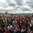 Grupo de Joaquin - sus 63 amigos de Espaa que lo formaron el 30 de mayo del 2016 en el mirador de Praga